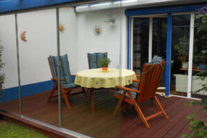 Windschutz für Terrasse